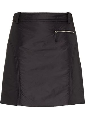KHAITE minijupe The Mitsi matelassée - Noir