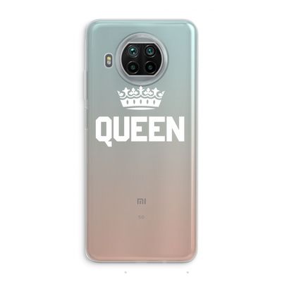 Queen zwart: Xiaomi Mi 10T Lite 5G Transparant Hoesje
