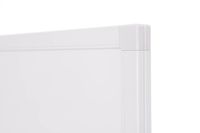 Maul Mobiel whiteboard MAULsolid easy2move (b x h) 1000 mm x 1800 mm Wit Kunststof coating Aan beide zijden te gebruiken, Incl. wielen - thumbnail