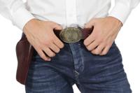 Holster enkel met kogels