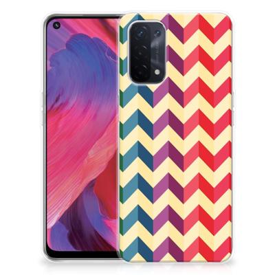 OPPO A93 5G | TPU bumper | Zigzag Multi Color OPPO A93 5G | TPU bumper | Zigzag Multi Color
