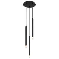 Globo Design hanglampRyan 3-lichts zwart - 15629-3