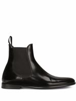 Dolce & Gabbana bottines Chelsea en cuir - Noir