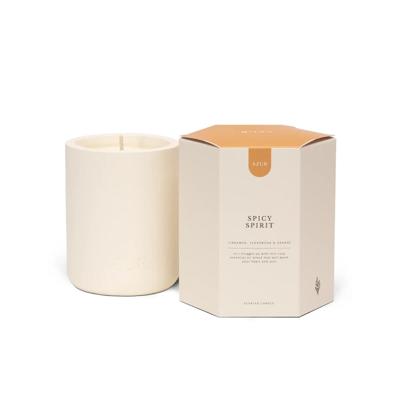 Azur Natural Bodycare Natuurlijke Geurkaars Spicy Spirit van Biologische Sojawas