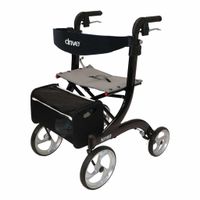 Rollator Nitro Medium Zwart (7 kg) - thumbnail