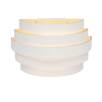 Highlight Wandlamp Scudo B 20 cm wit goud