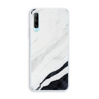 Elegante marmer: Huawei P Smart Pro Transparant Hoesje