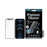 iPhone 12 Pro Max PanzerGlass Case Friendly Swarovski CamSlider Screenprotector - Zwarte Rand