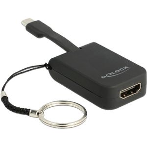 USB-C Adapter naar HDMI 4k 30 Hz sleutelhanger Adapter