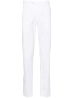 Boglioli pantalon chino à plis marqués - Blanc