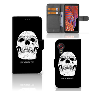 Telefoonhoesje met Naam Samsung Galaxy Xcover 5 Skull Eyes