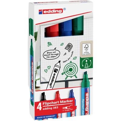 Edding 4-383-4-2 Flipchartmarker 383 1 stuk(s)