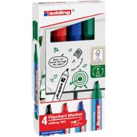 Edding 4-383-4-2 Flipchartmarker 383 1 stuk(s)