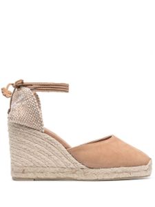 Castañer espadrilles compensées - Tons neutres