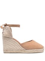 Castañer espadrilles Carina 85 mm - Tons neutres