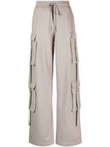 Blumarine pantalon de jogging à poches cargo - Gris