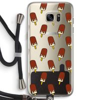 Yummy: Samsung Galaxy S7 Edge Transparant Hoesje met koord