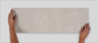 Wandtegel wit Saloni B-Stone 75x25cm ceniza mat