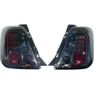 Set LED Achterlichten passend voor Fiat 500 2007- - Smoke DLFIR08LJ