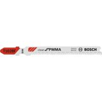 Bosch Accessories 2608636781 Decoupeerzaagblad T 102 BF, Clean for PMMA 5 stuk(s)