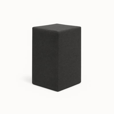 2dekans Hocker basic Velvet Grijs
