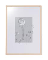 HEMA Fotolijst 50x70cm naturel hout hout (hout) - thumbnail