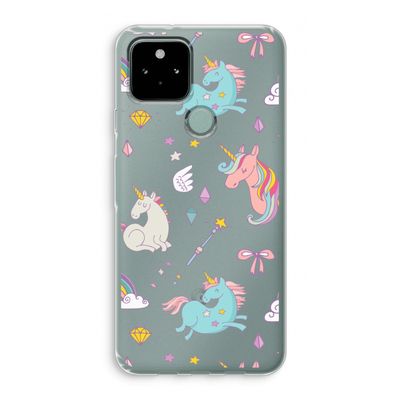 Fantasiewereld: Google Pixel 5 Transparant Hoesje