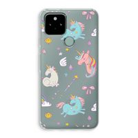 Fantasiewereld: Google Pixel 5 Transparant Hoesje