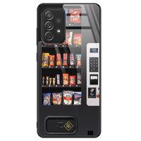 Samsung Galaxy A52 glazen hardcase - Snoepautomaat