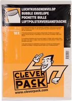 Cleverpack luchtkussenenveloppen, ft 180 x 265 mm, met stripsluiting, wit, pak van 10 stuks - thumbnail