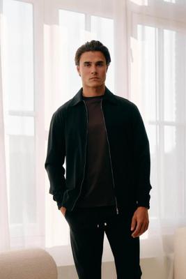 Malelions Technical Zip Jacket Mma20026019 Jackets 49001 Black