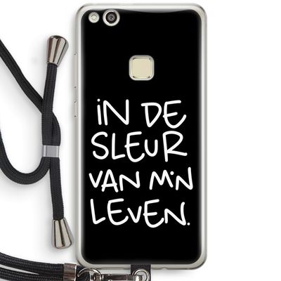 De Sleur: Huawei Ascend P10 Lite Transparant Hoesje met koord
