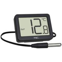 TFA Dostmann Digitales Innen-Außen-Thermometer Thermometer Zwart - thumbnail