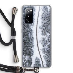 Snøfall: Samsung Galaxy S20 FE / S20 FE 5G Transparant Hoesje met koord