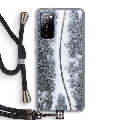 Snøfall: Samsung Galaxy S20 FE / S20 FE 5G Transparant Hoesje met koord