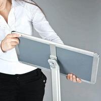 Info-standaard 21x30 cm Alu-klapprofiel