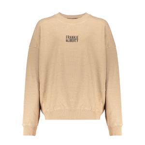 Frankie & Liberty Meisjes sweat shirt - Paris - Toffee Sand