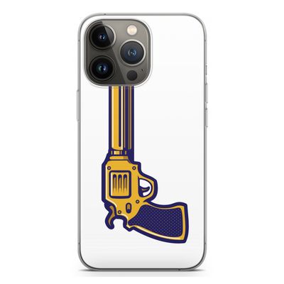 Pew Pew Pew: iPhone 13 Pro Transparant Hoesje