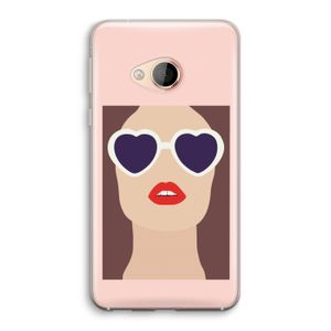 Red lips: HTC U Play Transparant Hoesje