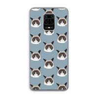 It's a Purrr Case: Xiaomi Redmi Note 9 Pro Transparant Hoesje
