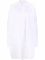 Maison Margiela robe-chemise en popeline - Blanc