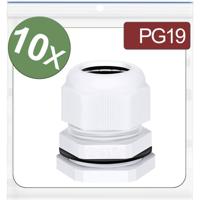Quadrios 24CA409 Wartel Polyamide Wit 10 stuk(s)