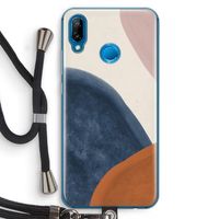 Geo #1: Huawei P20 Lite Transparant Hoesje met koord