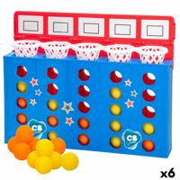 4 Op één Rij Colorbaby 36,5 x 29 x 7 cm (6 Stuks)
