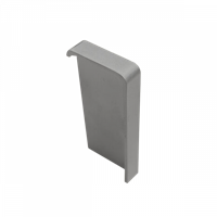 Küberit - Eindstuk rechts t.b.v. 845 profiel RVS