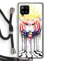 Fading: Samsung Galaxy A42 5G Transparant Hoesje met koord