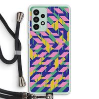 Skew Blush 1: Samsung Galaxy A52s 5G Transparant Hoesje met koord