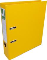 Q-CONNECT ordner, voor ft A4, volledig uit PP, rug van 8 cm, geel