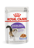 Royal Canin Sterilised in Jelly natvoer kattenvoer zakjes 12x85g