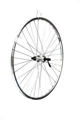 Achterwiel 700C uitval cass.8/9V Chrina zilver